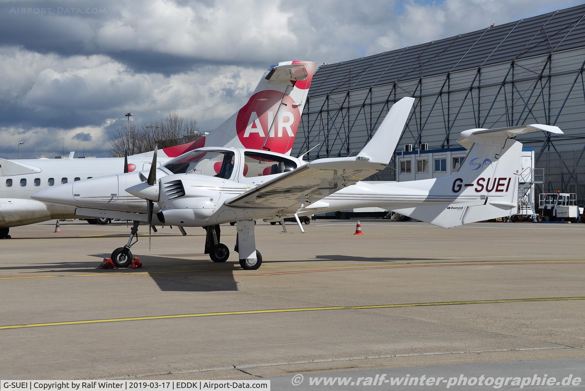 G-SUEI, 2009 Diamond DA-42 Twin Star C/N 42.415, Diamond Aircraft DA-42 Twin Star - Private - 42.415 - G-SUEI - 17.03.2019 - CGN