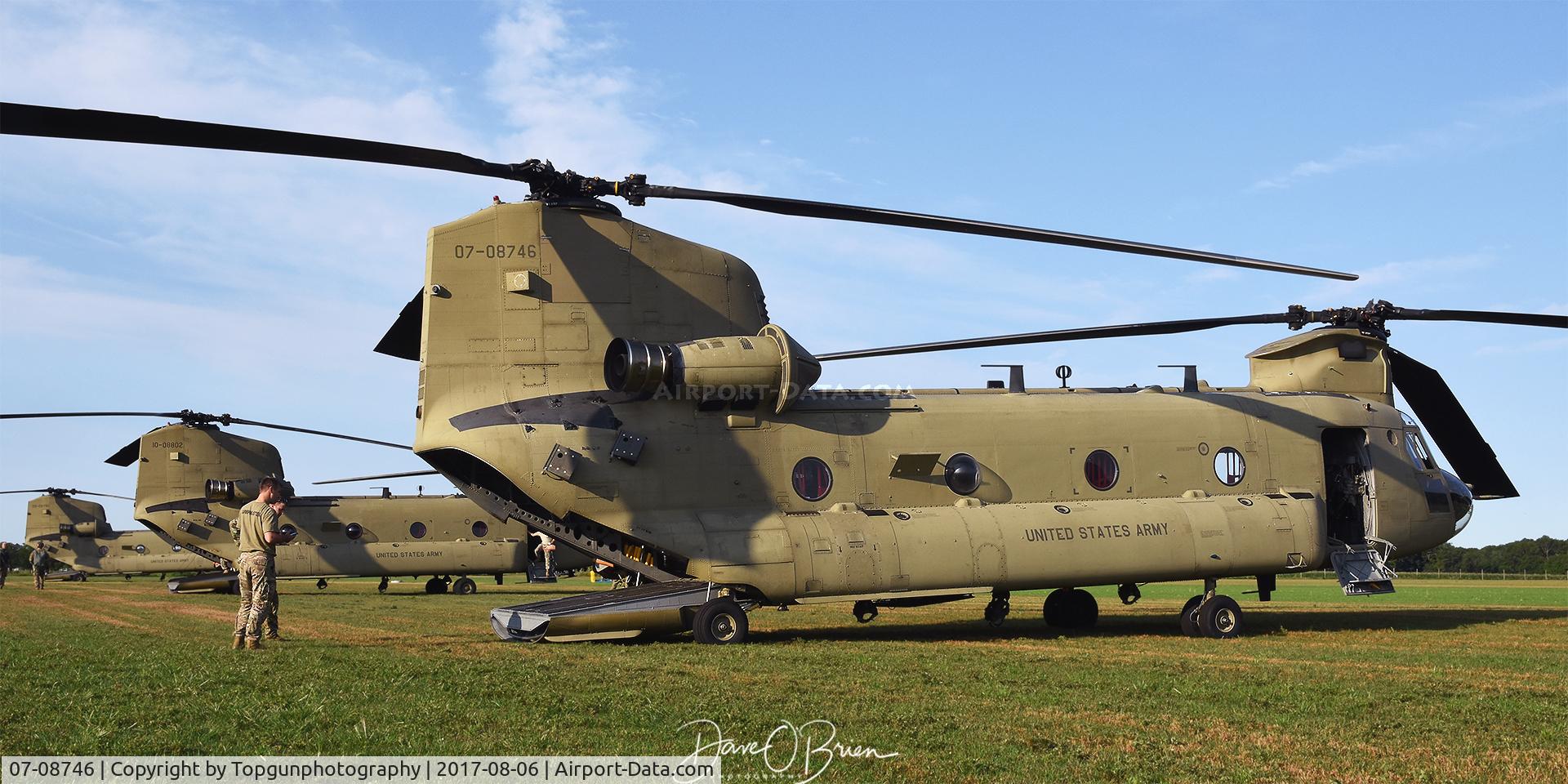 07-08746, 2007 Boeing CH-47F Chinook C/N M8746, Jump ship for the 2017 Leapfest International Jump Competition