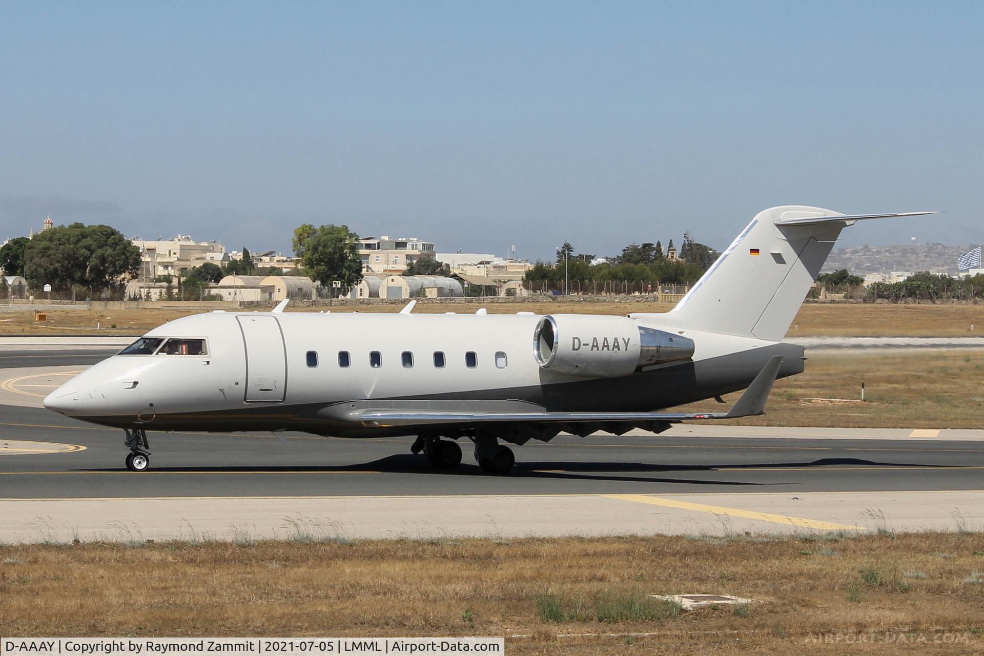 D-AAAY, 2004 Bombardier Challenger 604 (CL-600-2B16) C/N 5602, Bombardier Challenger 604 D-AAAY Air Challenger