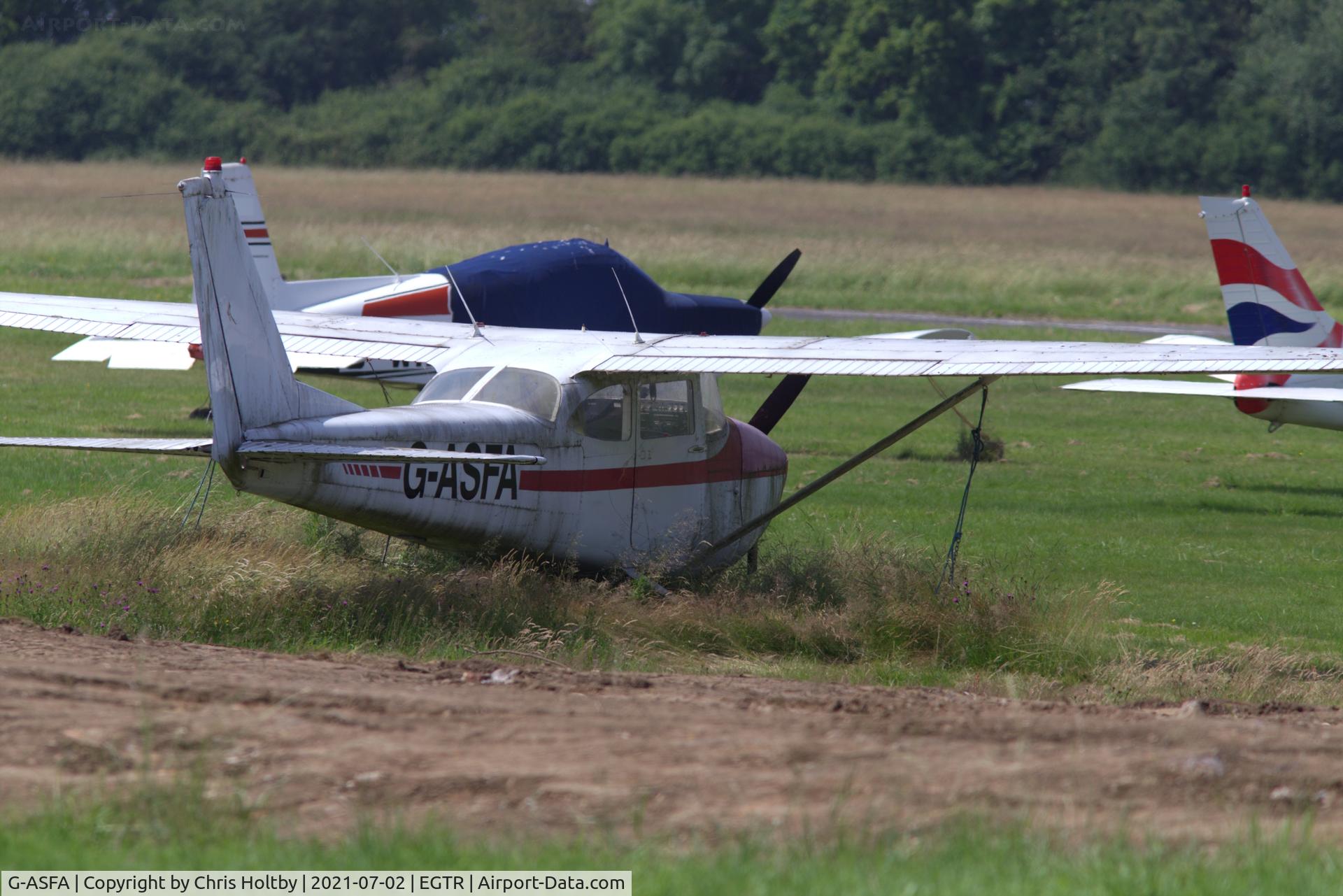 G-ASFA, 1963 Cessna 172D C/N 17250182, 5 years later...she's not moved much. Still maintaining registration though.
