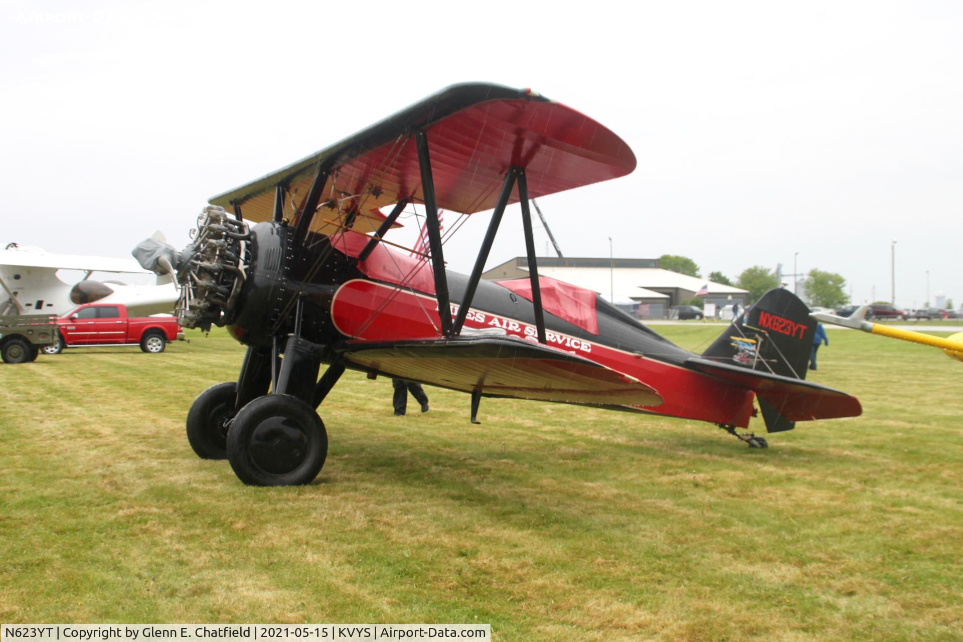N623YT, 2004 Stearman 4-E Junior Speedmail C/N 623, At the TBM Reunion