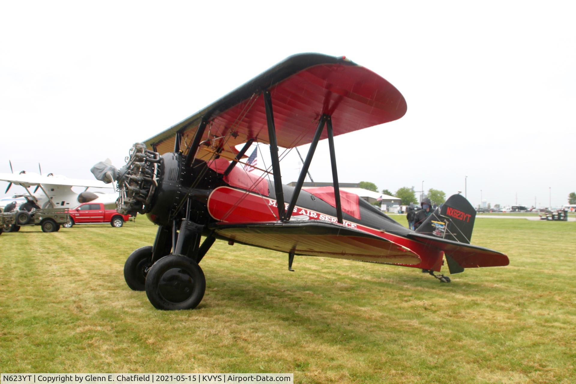 N623YT, 2004 Stearman 4-E Junior Speedmail C/N 623, At the TBM Reunion