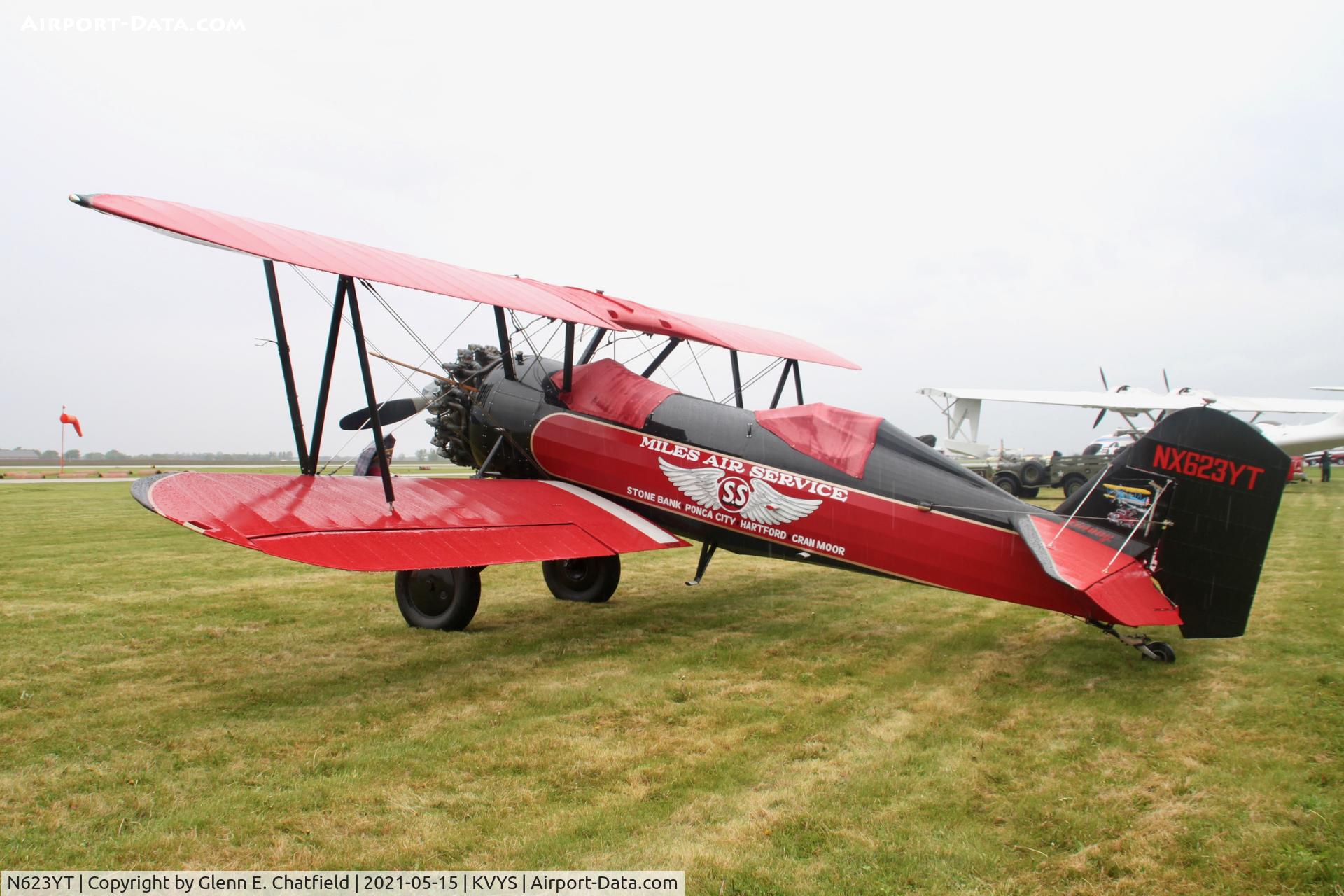 N623YT, 2004 Stearman 4-E Junior Speedmail C/N 623, At the TBM Reunion