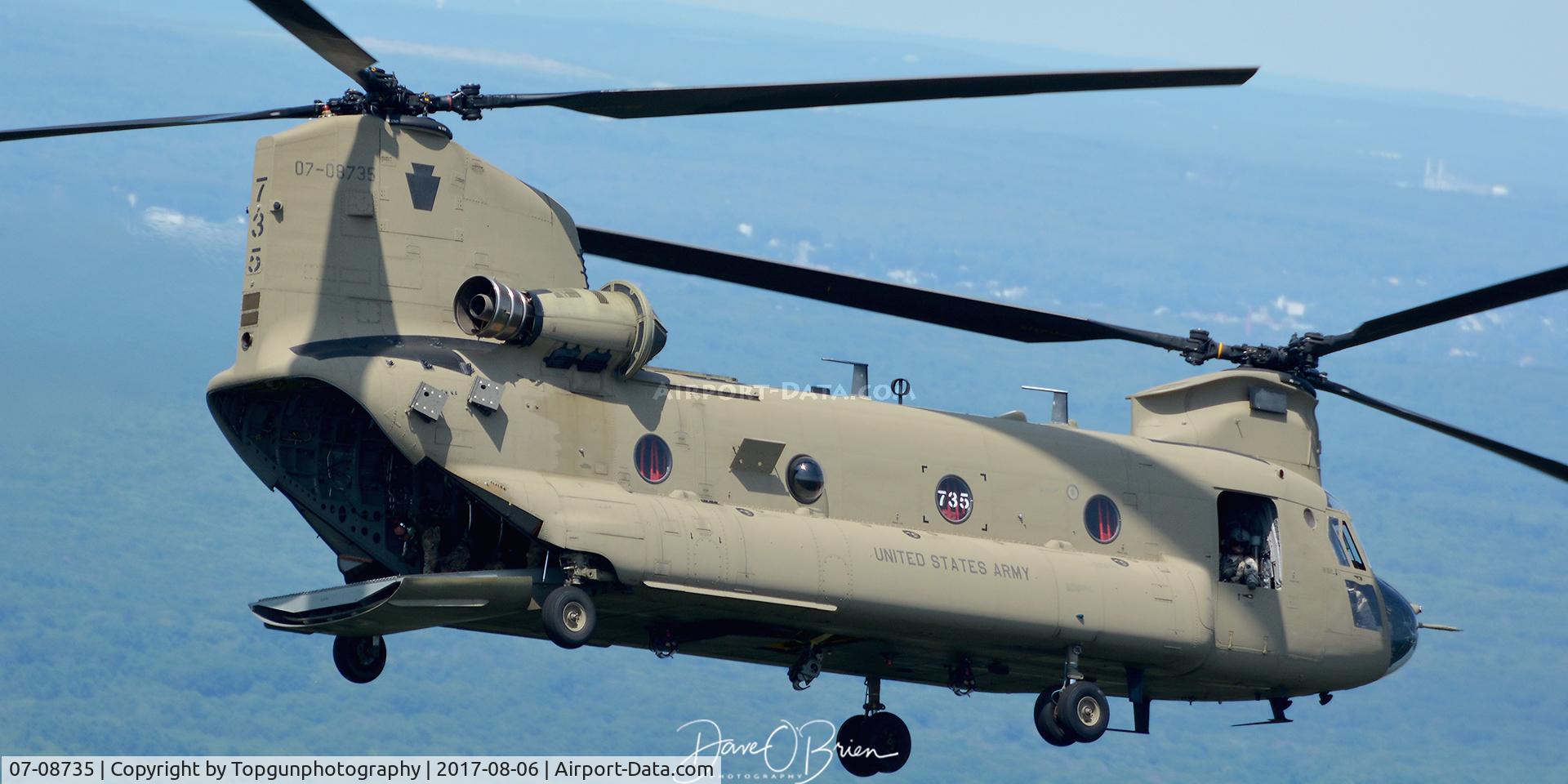 07-08735, 2008 Boeing CH-47F Chinook C/N M8735, 4th Jump ship from PA ARNG