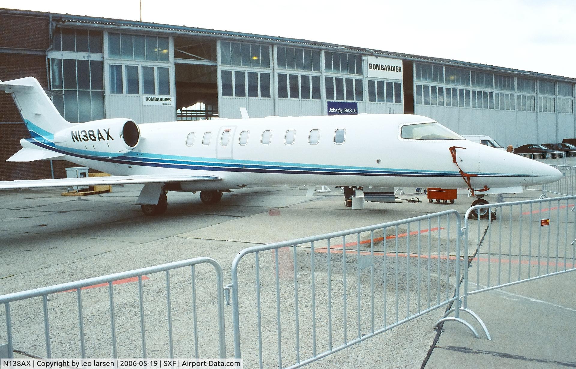 N138AX, 2001 Learjet 45 C/N 45-138, Berlin ILA 19.5.2006