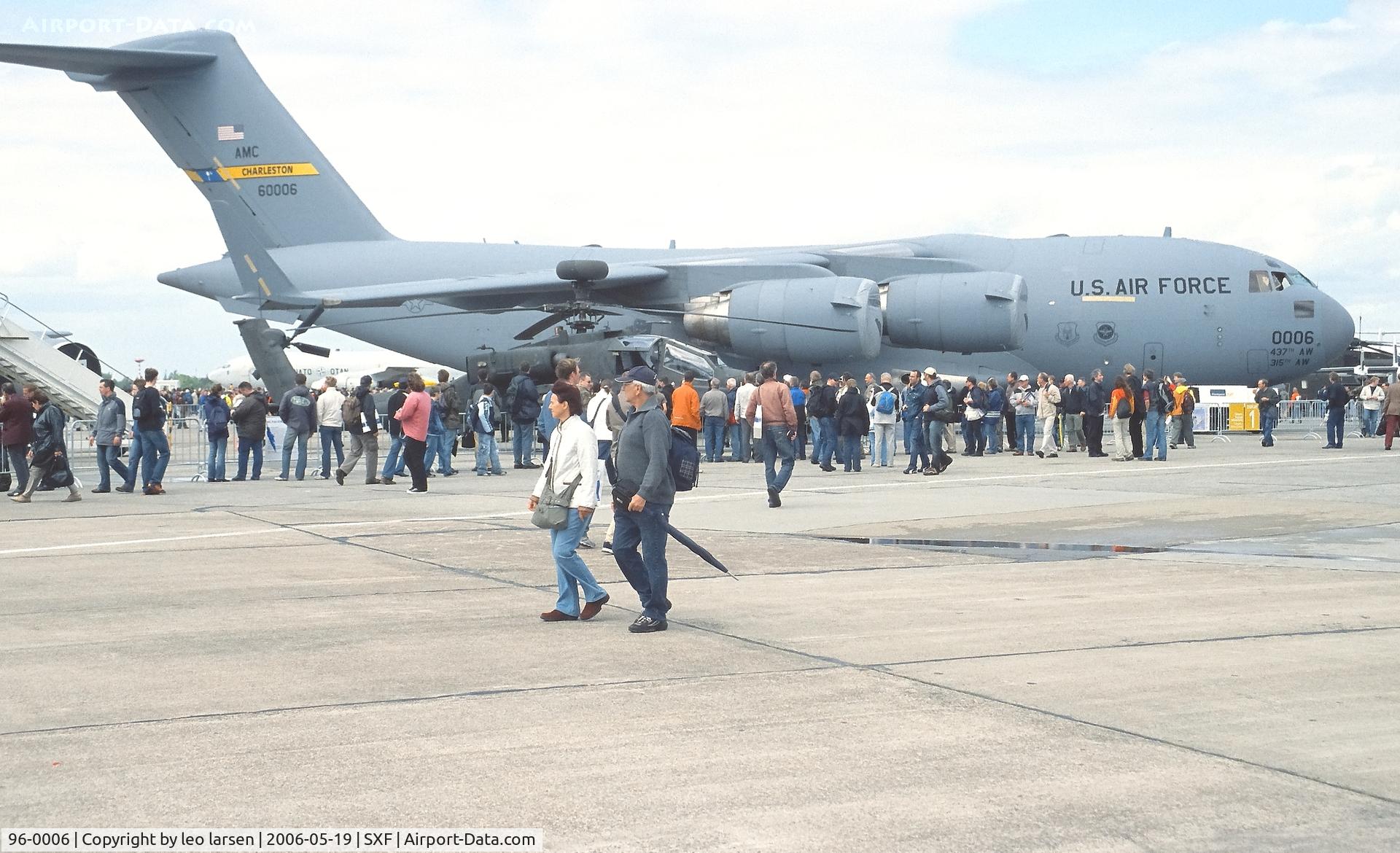 96-0006, 1996 McDonnell Douglas C-17A Globemaster III C/N P-38, Berlin ILA19.5.2006
