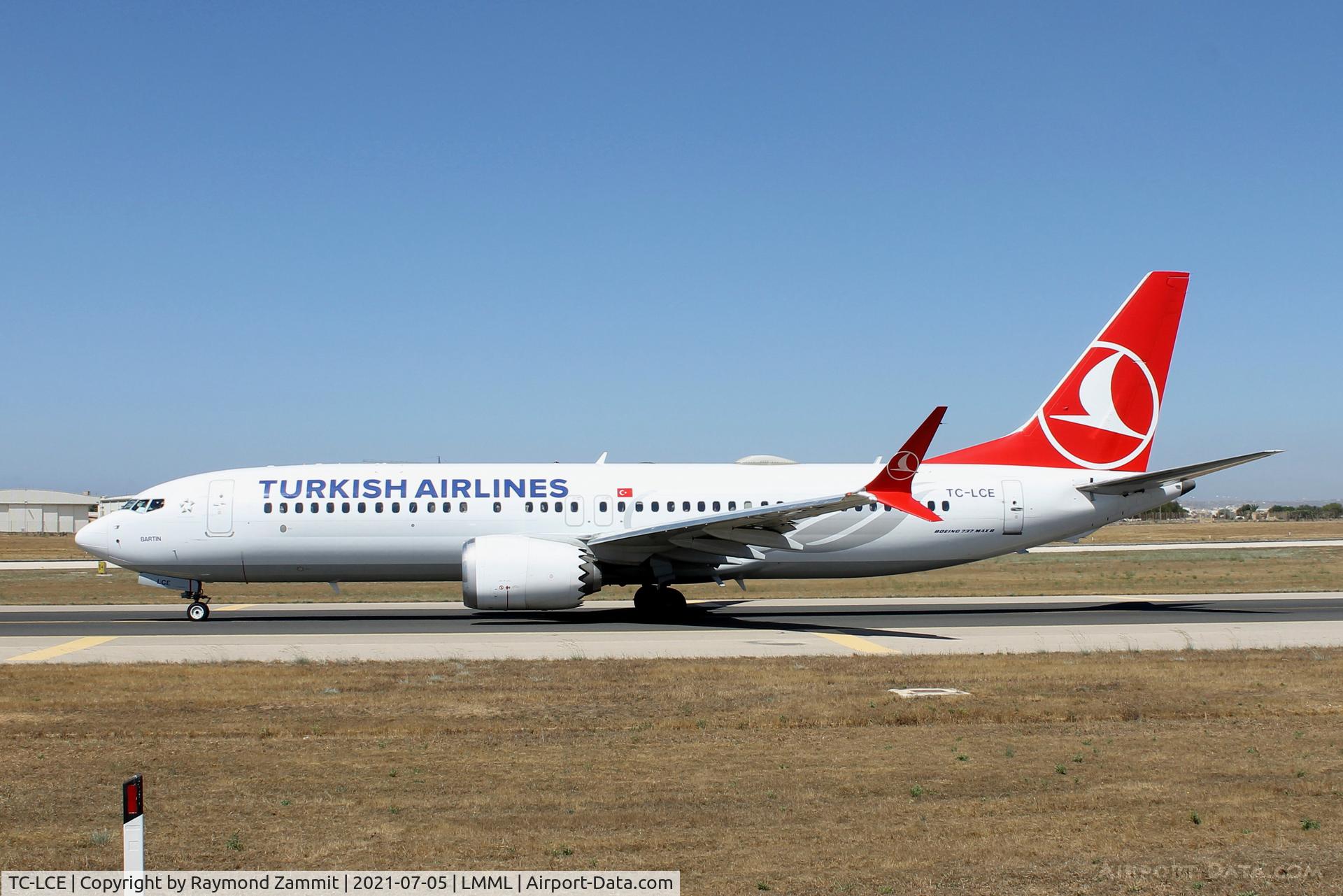 TC-LCE, 2018 Boeing 737-8 MAX C/N 60036, B737-8MAX TC-LCE Turkish Airlines