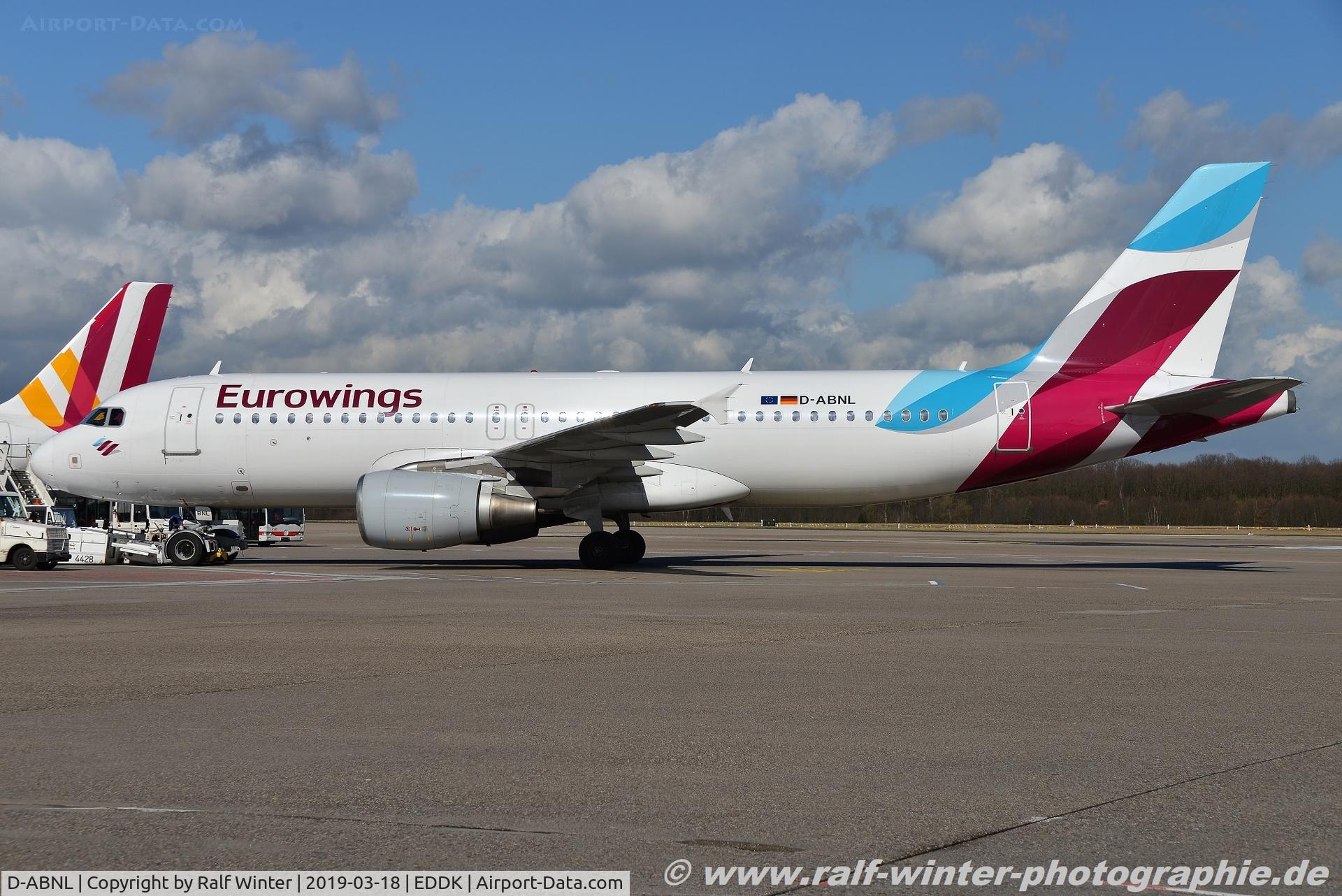 D-ABNL, 2002 Airbus A320-214 C/N 1852, Airbus A320-214 - EW EWG Eurowings - 1852 - D-ABNL - 18.03.2019 - CGN