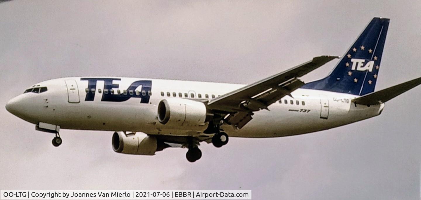 OO-LTG, 1991 Boeing 737-3M8 C/N 25016, Scan from slide