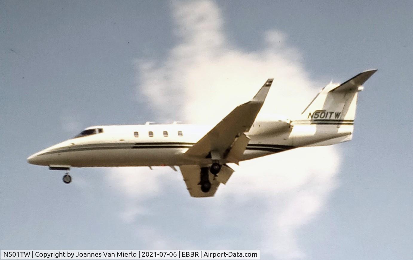 N501TW, 1986 Learjet 35A C/N 35-612, Scan from slide