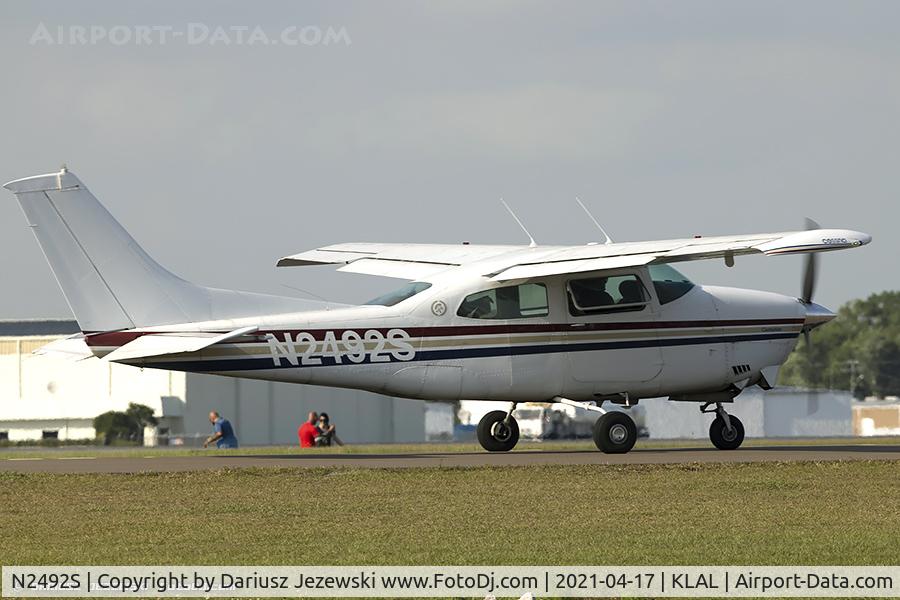 N2492S, 1976 Cessna T210L Turbo Centurion C/N 21061302, Cessna T210L Turbo Centurion  C/N 21061302, N2492S