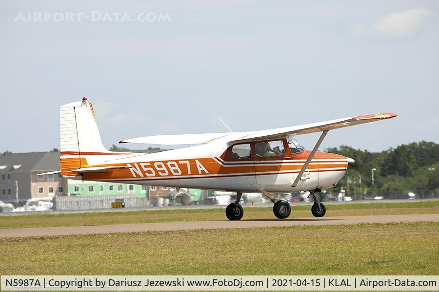 N5987A, 1956 Cessna 172 C/N 28587, Cessna 172 Skyhawk C/N 28587, N5987A