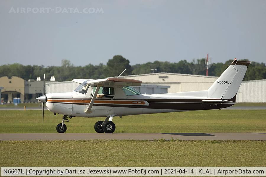 N6607L, 1980 Cessna 152 C/N 15284461, Cessna 152  C/N 15284461, N6607L