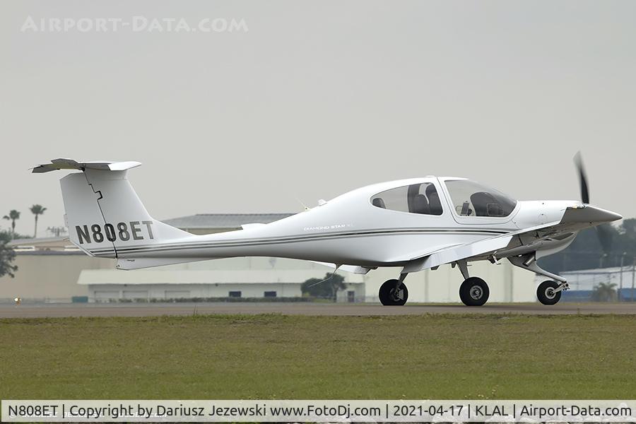N808ET, 2007 Diamond DA-40 Diamond Star C/N 40.808, Diamond DA-40 Diamond Star  C/N 40.808, N808ET