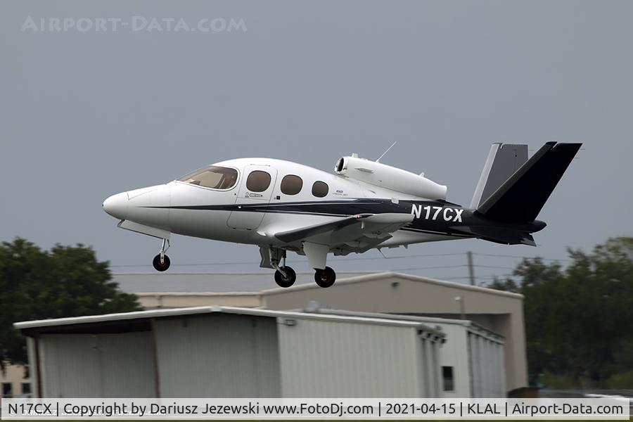 N17CX, 2017 Cirrus SF-50 Vision C/N 0017, Cirrus SF50 Vision  C/N 17, N17CX