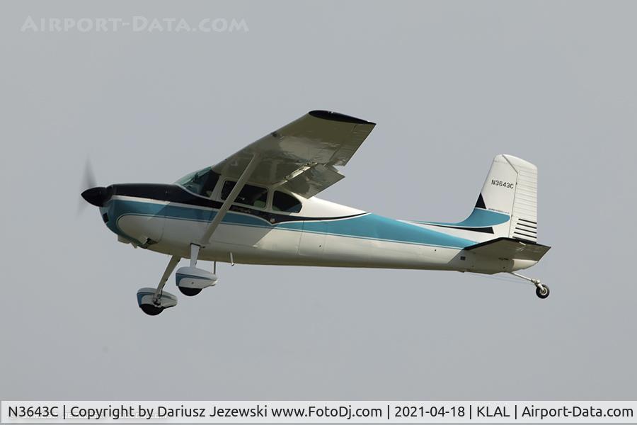 N3643C, Cessna 180 C/N 31141, Cessna 180 Skywagon  C/N 31141, N3643C