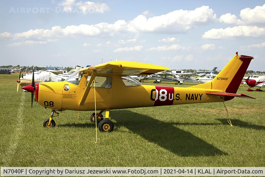 N7040F, 1966 Cessna 150F C/N 15063640, Cessna 150F  C/N 15063640, N7040F