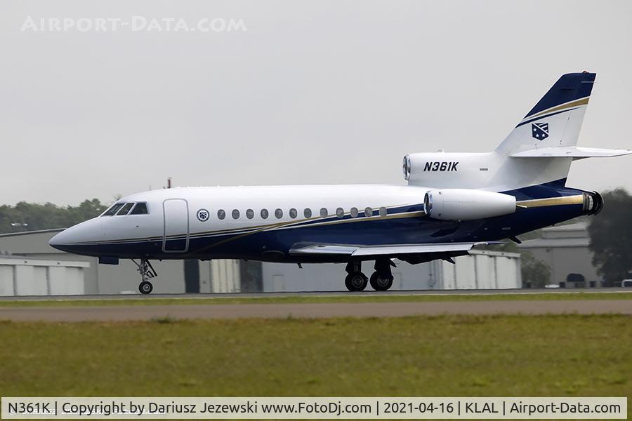 N361K, 1990 Dassault Falcon 900EX C/N 83, Dassault Falcon 900  C/N 83, N361K