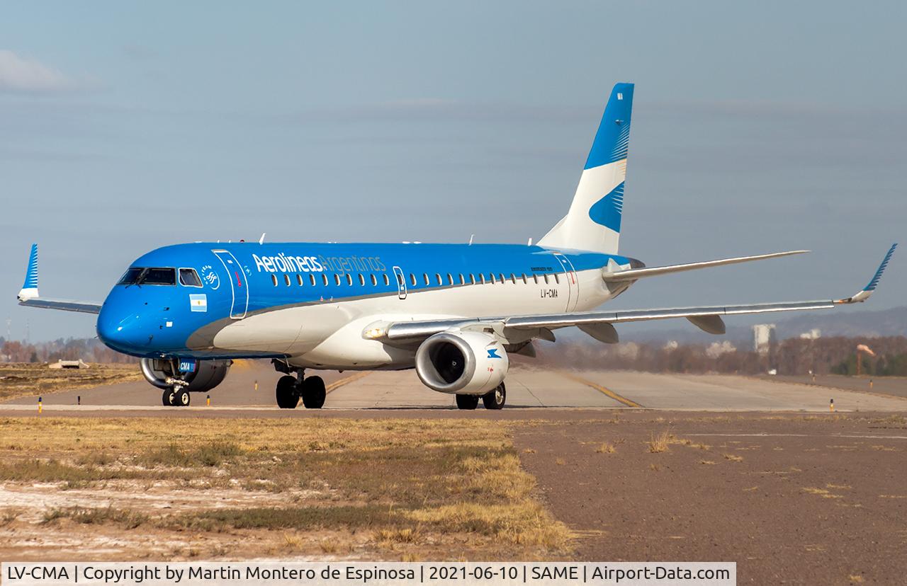 LV-CMA, 2012 Embraer 190AR (ERJ-190-100IGW) C/N 19000445, SAME-SABE