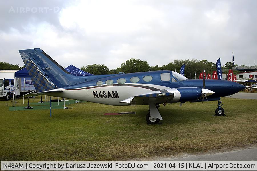 N48AM, 1980 Cessna 414A Chancellor C/N 414A0609, Cessna 414A Chancellor  C/N 414A0609, N48AM