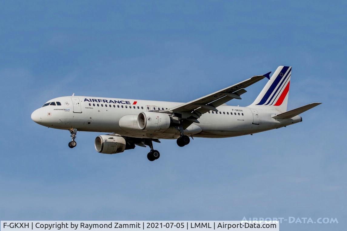 F-GKXH, 2002 Airbus A320-214 C/N 1924, A320 F-GKXH Air France
