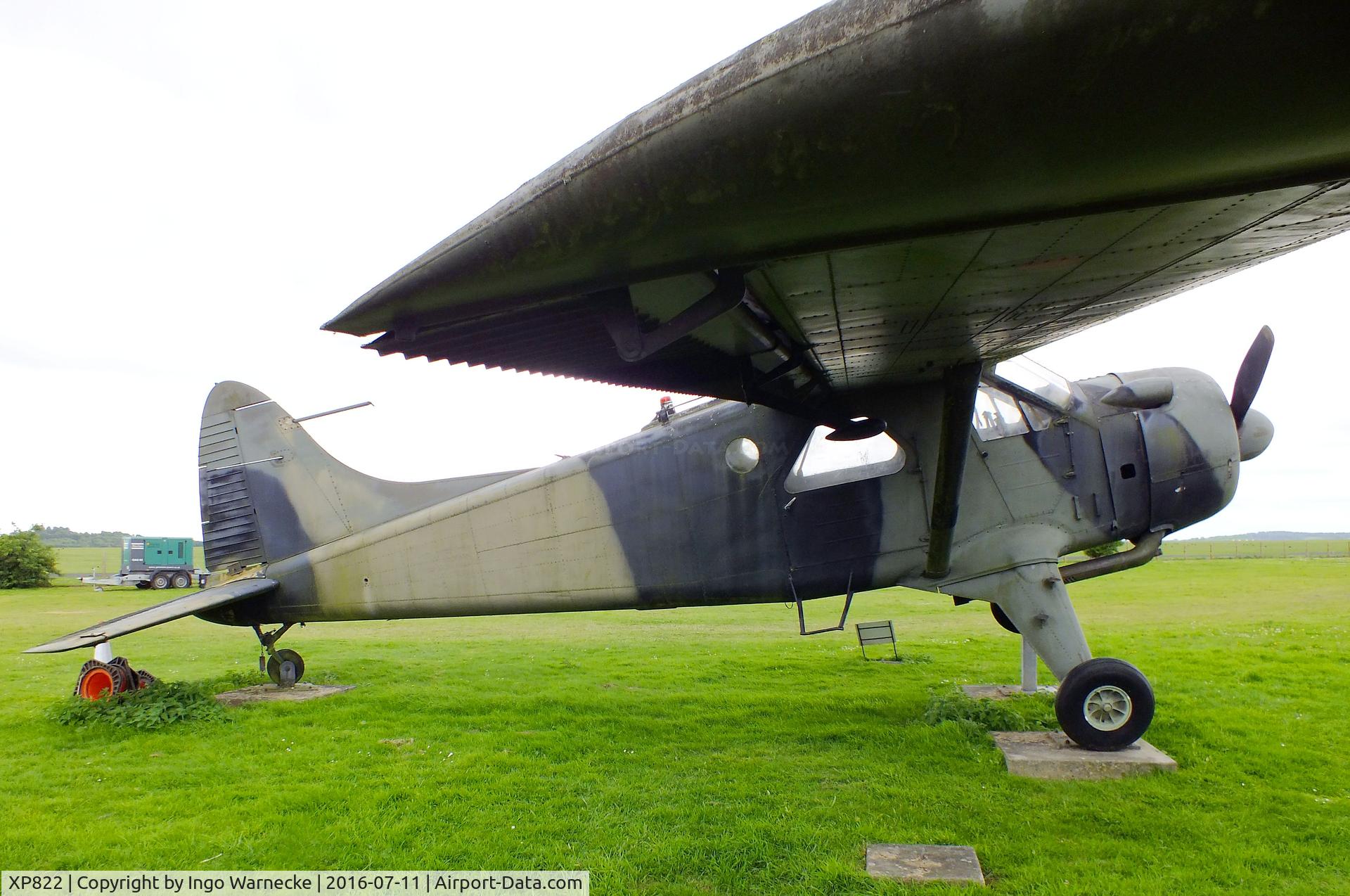 XP822, De Havilland Canada DHC-2 Beaver AL.1 C/N 1486, De Havilland Canada DHC-2 Beaver AL1 at the Museum of Army Flying, Middle Wallop