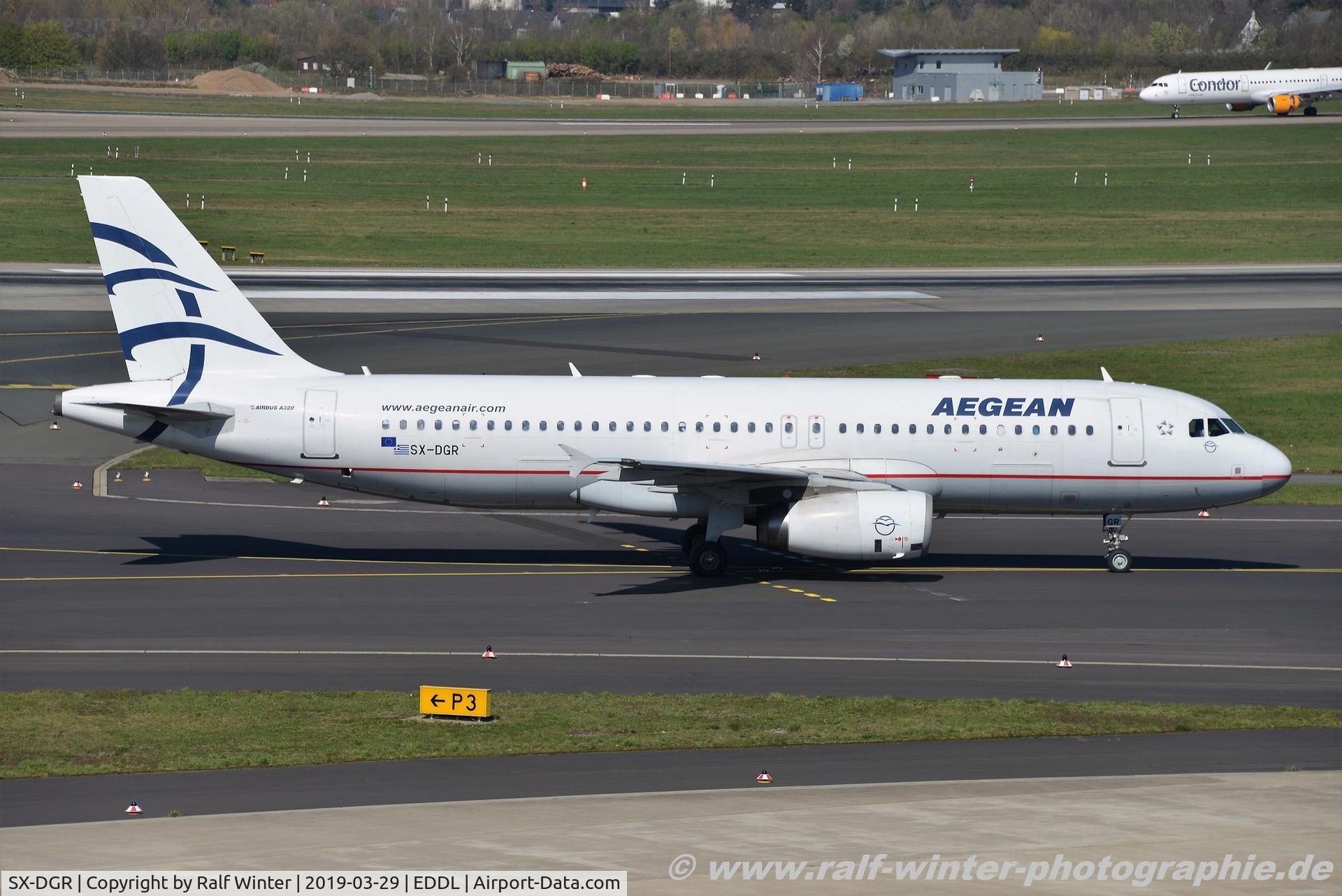 SX-DGR, 2008 Airbus A320-232 C/N 3484, Airbus A320-232 - A3 AEE Aegean Airlines - 3484 - SX-DGR - 29.03.2019 - DUS
