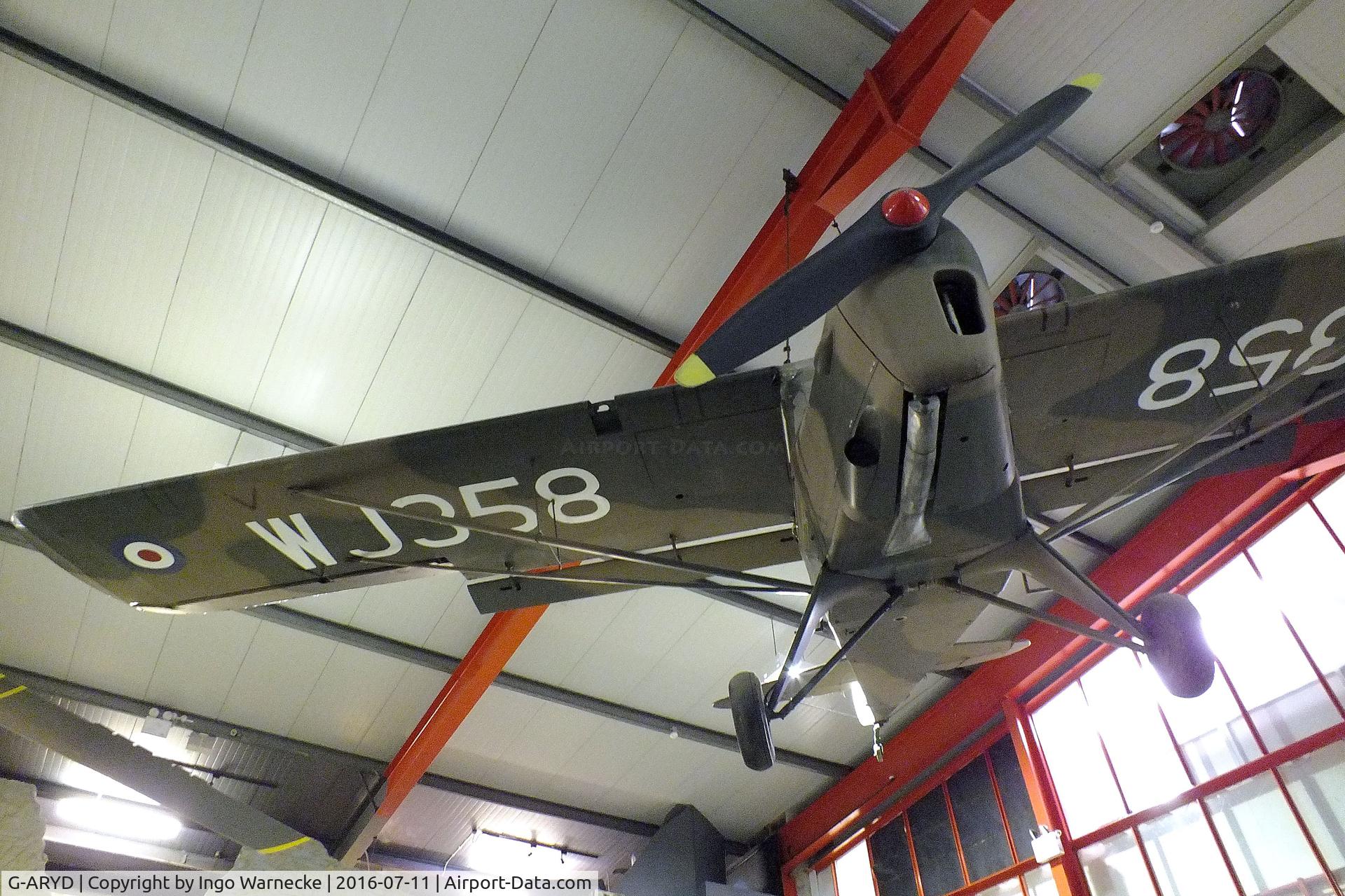 G-ARYD, 1952 Auster AOP.6 C/N Not found G-ARYD/WJ358, Auster AOP6 at the Museum of Army Flying, Middle Wallop