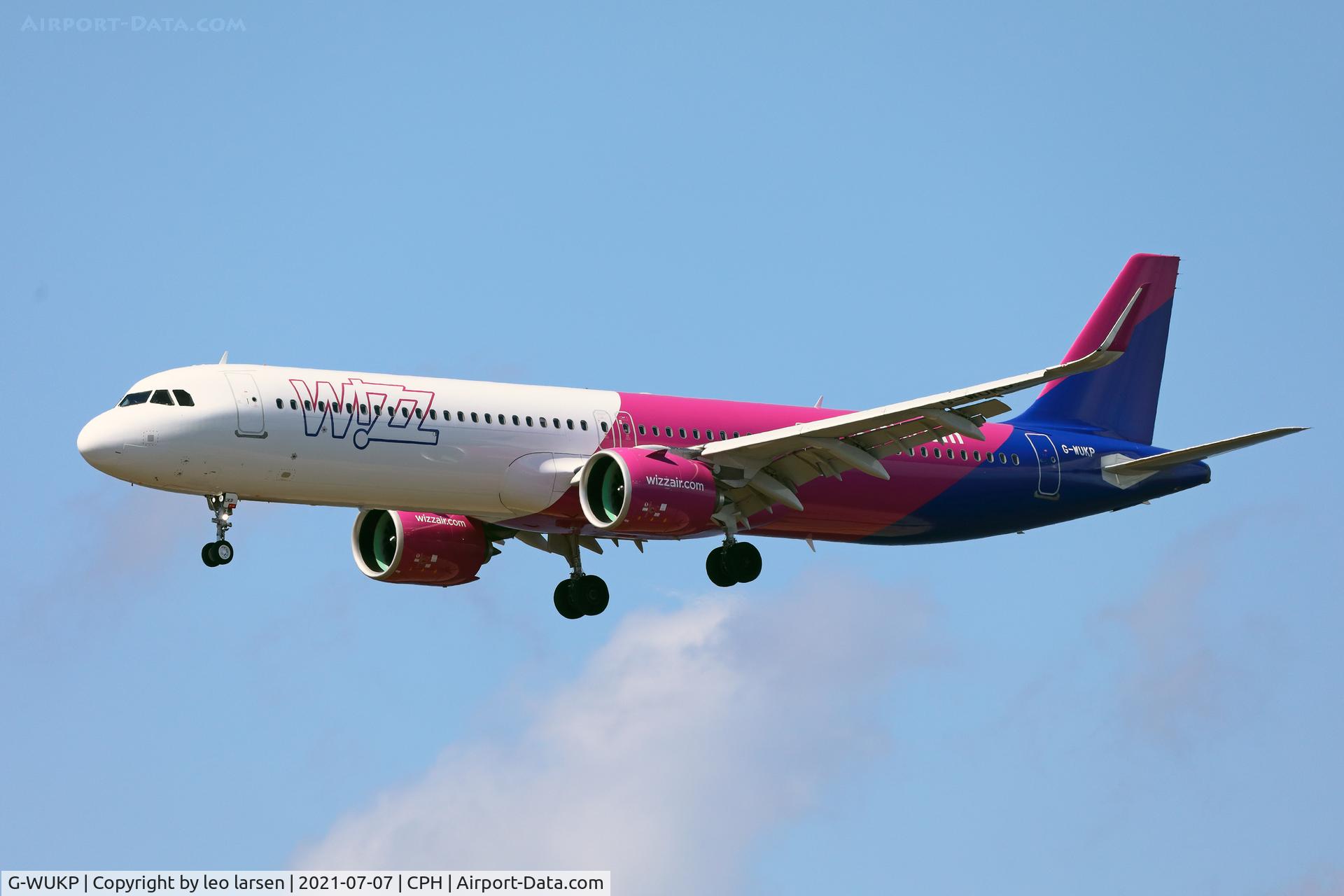 G-WUKP, 2021 Airbus A321-271NX C/N 10357, Copenhagen 7.7.2021