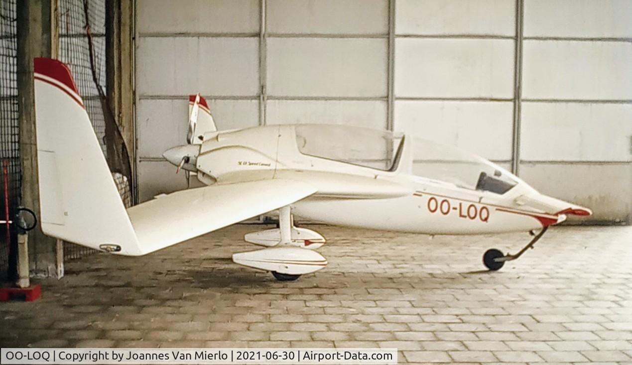OO-LOQ, 1984 Gyroflug SC-01 Speed Canard C/N S-12, Scan from slide
