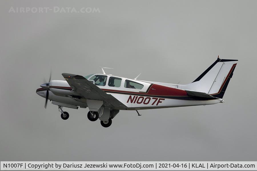 N1007F, 1968 Beech 95-B55 (T42A) Baron C/N TC-1163, Beech 95-B55 Baron (T-42A)  C/N TC-1163, N1007F
