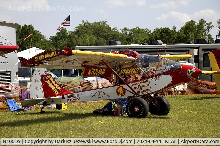 N100DY, 1984 Aerosport Woody Pusher WAS-2 C/N 007, Bond Woody Pusher  C/N 7, N100DY
