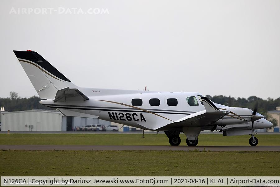 N126CA, 1974 Beech B-60 Duke C/N P-257, Beech B60 Duke  C/N P-257, N126CA