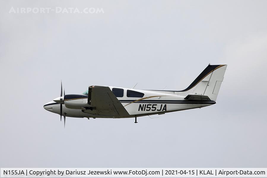 N155JA, 1976 Beech 95-B55 (T42A) Baron C/N TC-1993, Beech 95-B55 Baron (T-42A)  C/N TC-1993, N155JA