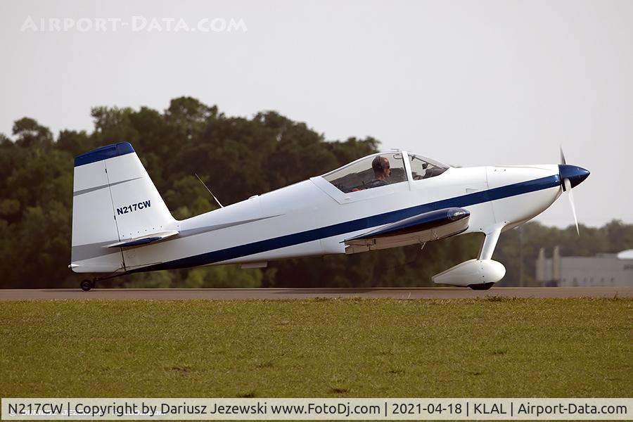 N217CW, 2008 Vans RV-7 C/N 72170, Vans RV-7  C/N 72170, N217CW