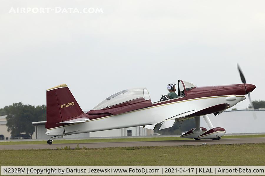 N232RV, 2001 Vans RV-8 C/N 80169, Vans RV-8  C/N 80169, N232RV