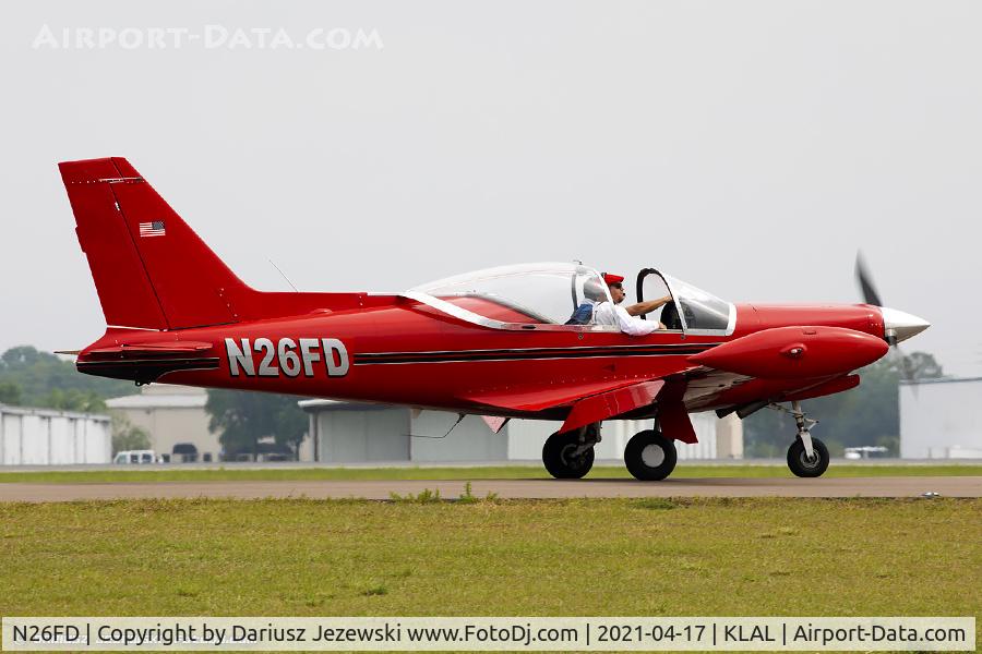 N26FD, 1978 SIAI-Marchetti SF-260 C/N 413, Siai-Marchetti F-260C  C/N 413, N26FD