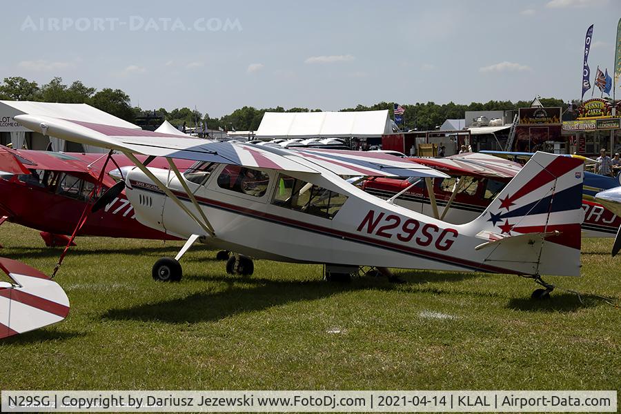N29SG, 1992 American Champion 8KCAB Super Decathlon C/N 1084-2009, American Champion 8KCAB Decathlon  C/N 1084-2009, N29SG