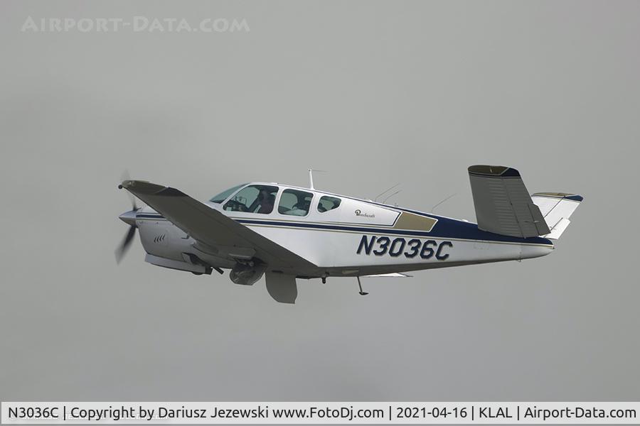 N3036C, 1958 Beech J35 Bonanza C/N D-5691, Beech J35 Bonanza  C/N D-5691, N3036C