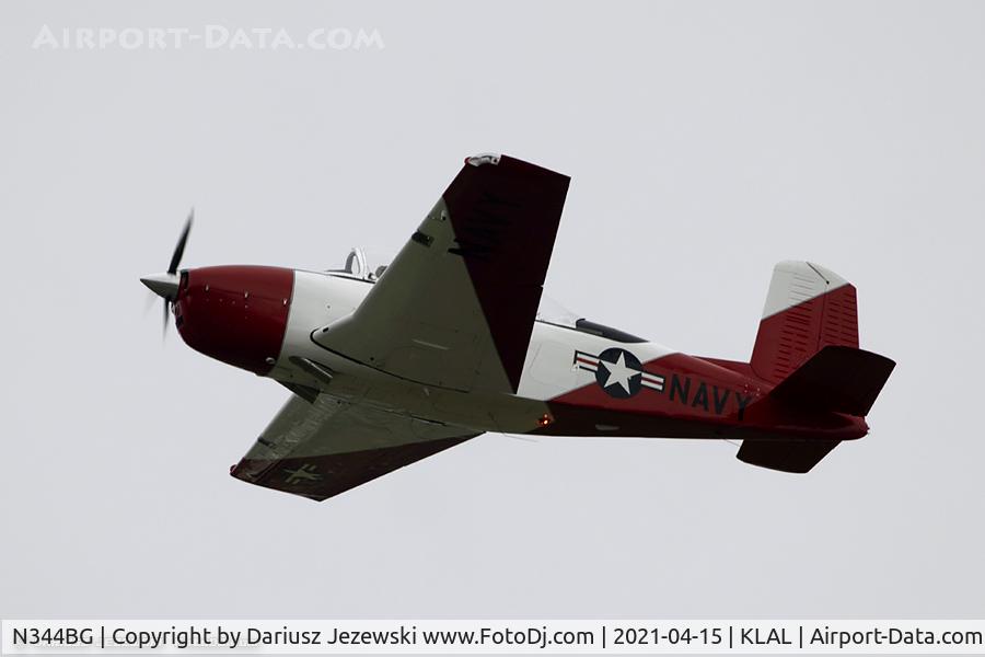 N344BG, 1955 Beech T34 Mentor C/N BG-40, Beech T-34A Mentor  C/N BG-40, N344BG