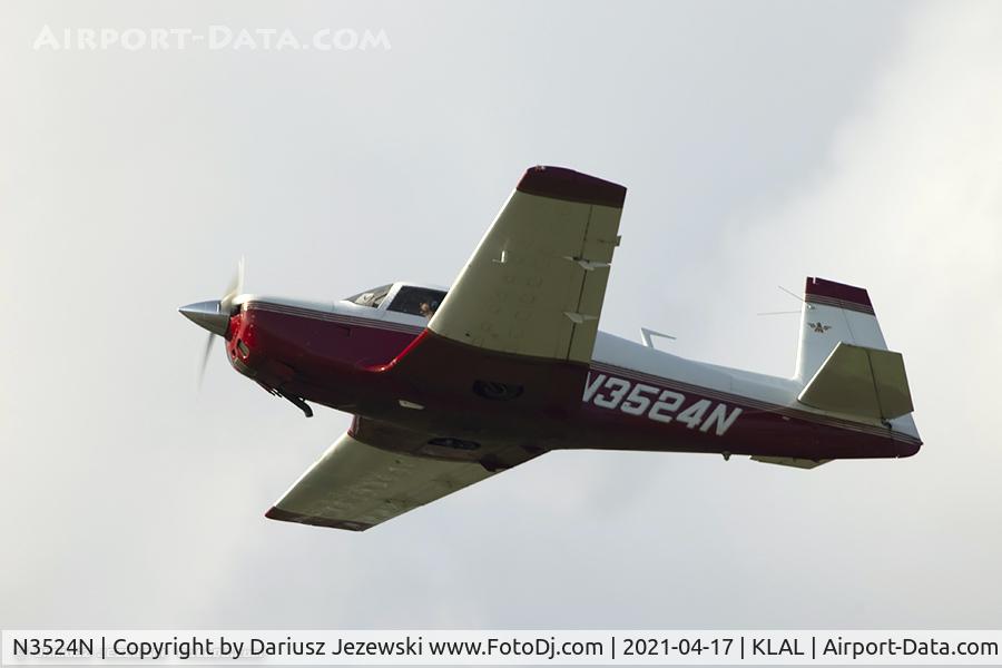 N3524N, 1967 Mooney M20F Executive C/N 680083, Mooney M20F Executive  C/N 680083, N3524N