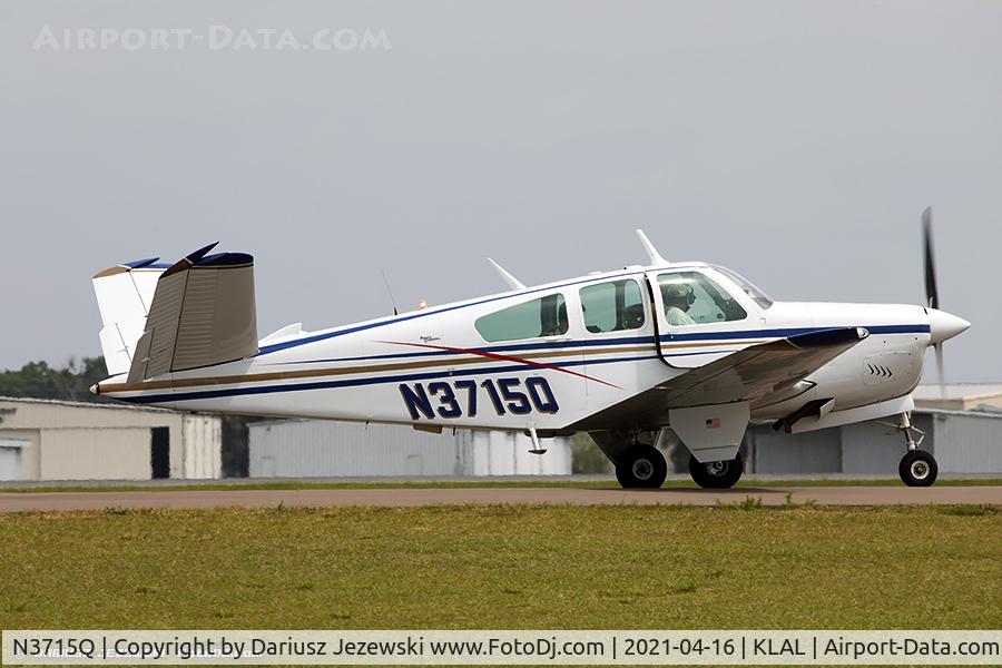 N3715Q, 1966 Beech V35 Bonanza C/N D-8375, Beech V35 Bonanza  C/N D-8375, N3715Q