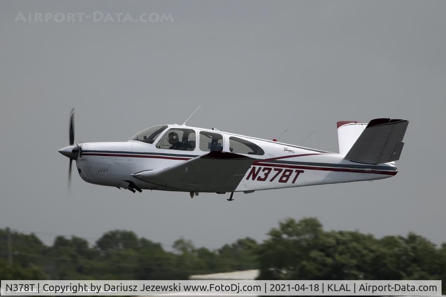 N378T, 1963 Beech P35 Bonanza C/N D-7149, Beech P35 Bonanza  C/N D-7149, N378T