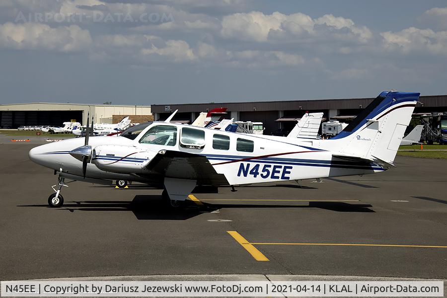 N45EE, 1971 Beech 58 Baron C/N TH-185, Beech 58 Baron  C/N TH-185, N45EE