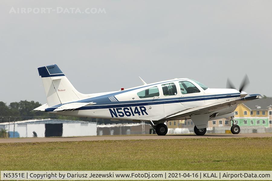 N5351E, 1959 Beech K35 Bonanza C/N D-5832, Beech K35 Bonanza  C/N D-5832, N5351E