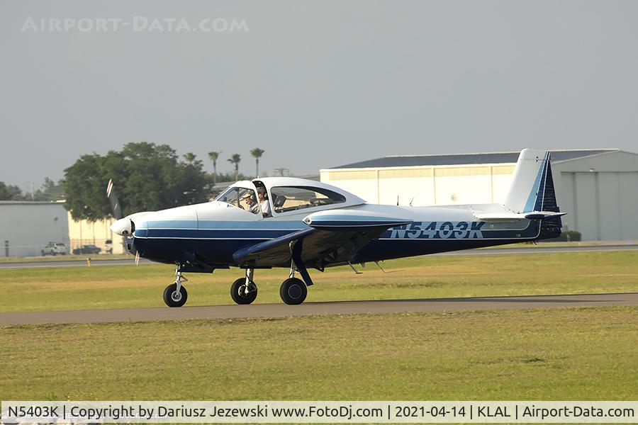 N5403K, 1951 Ryan NAVION B C/N NAV-4-2303B, Ryan Navion B  C/N NAV-4-2303B, N5403K