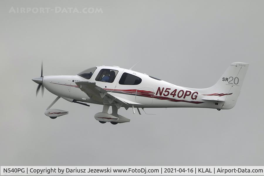 N540PG, 2008 Cirrus SR20 C/N 1998, Cirrus SR20  C/N 1998, N540PG
