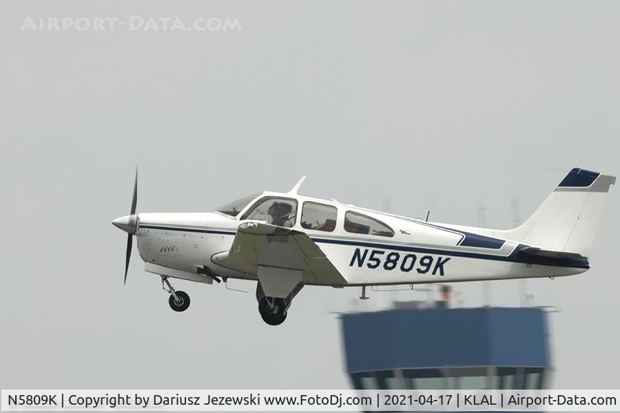 N5809K, 1965 Beech 35-C33 Debonair C/N CD-896, Beech 35-C33 Debonair  C/N CD-896, N5809K