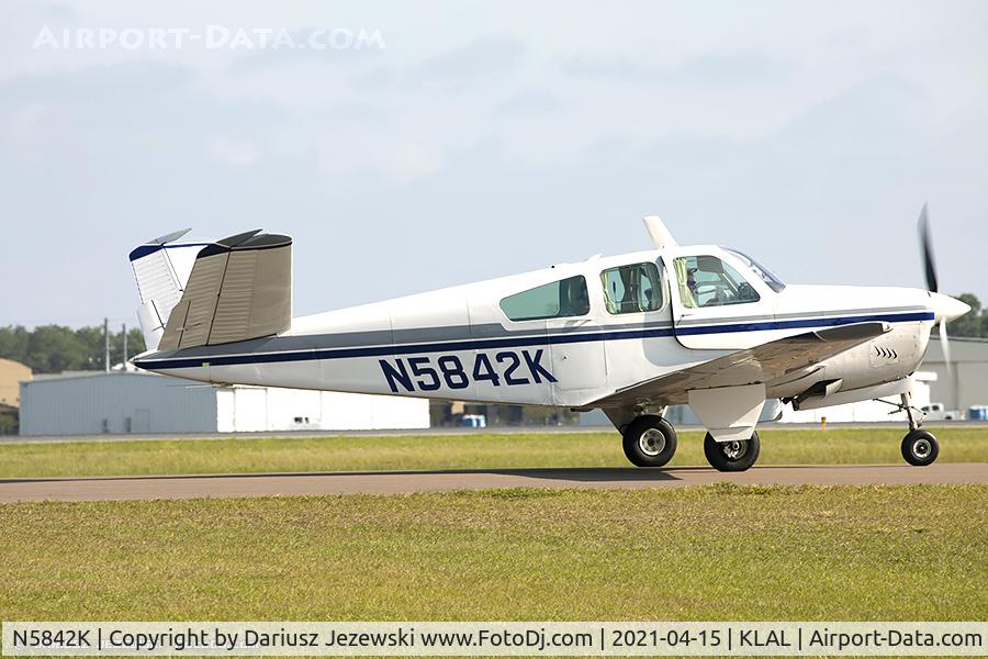 N5842K, 1965 Beech S35 Bonanza C/N D-7853, Beech S35 Bonanza  C/N D-7853, N5842K