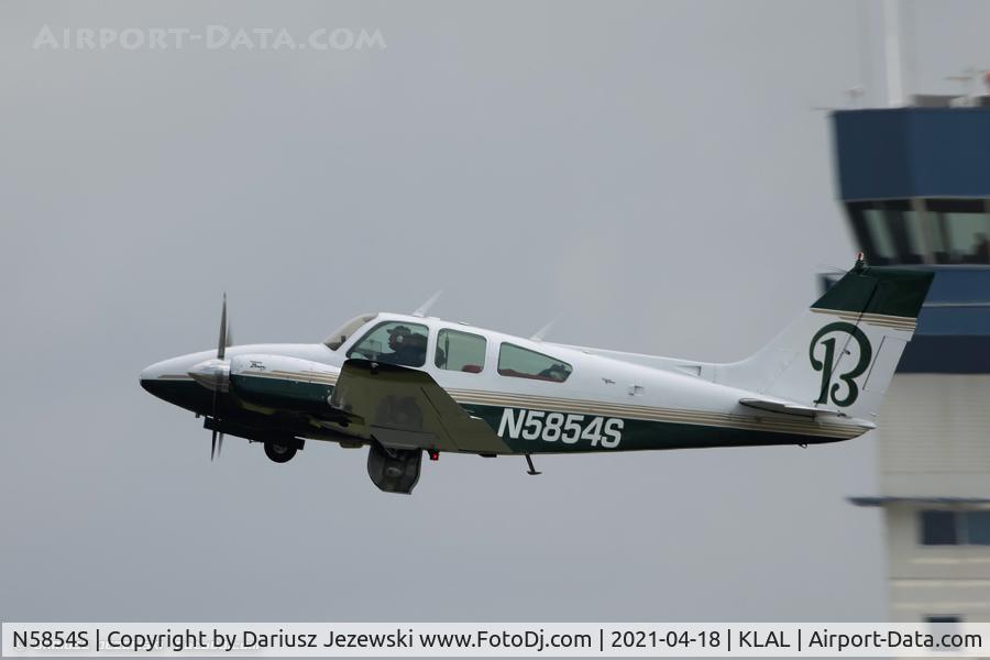 N5854S, 1965 Beech 95-B55 (T42A) Baron C/N TC-846, Beech 95-B55 Baron (T-42A)  C/N TC-846, N5854S